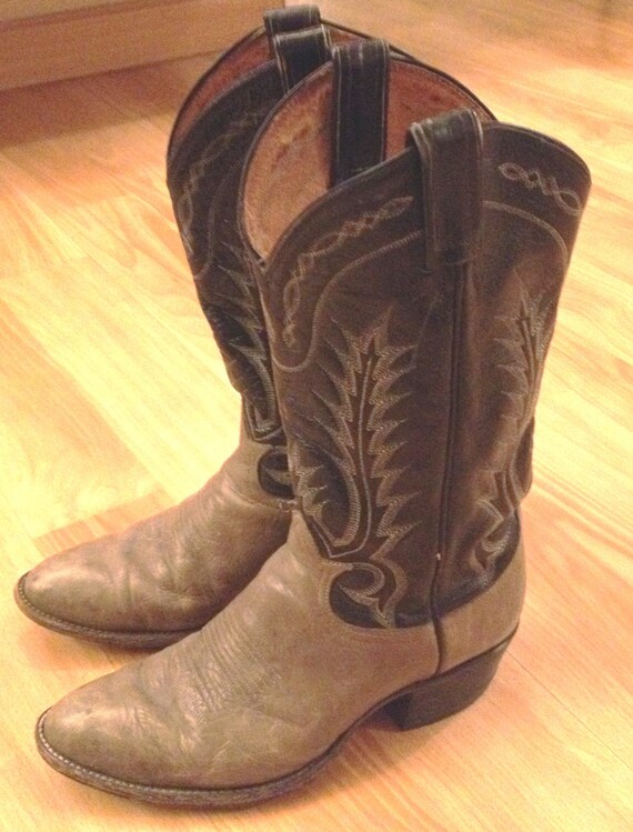 leather sole western boots