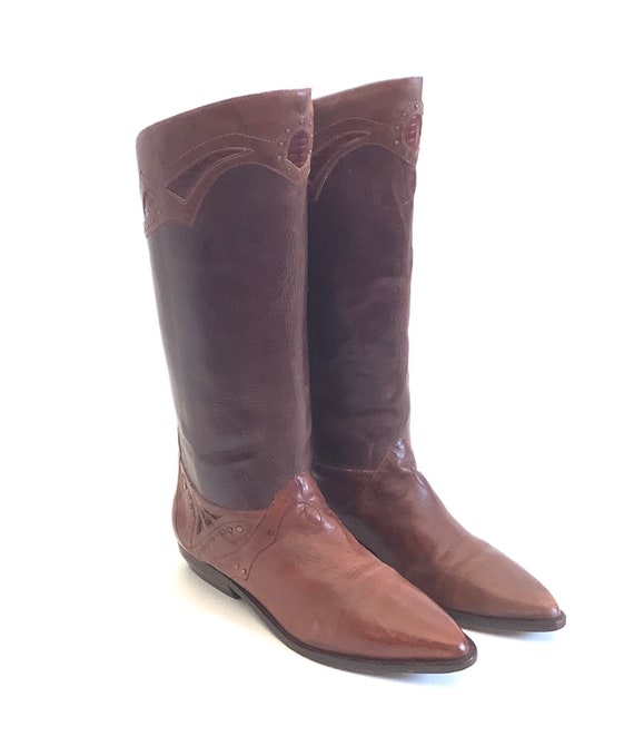 Bottes clouté top