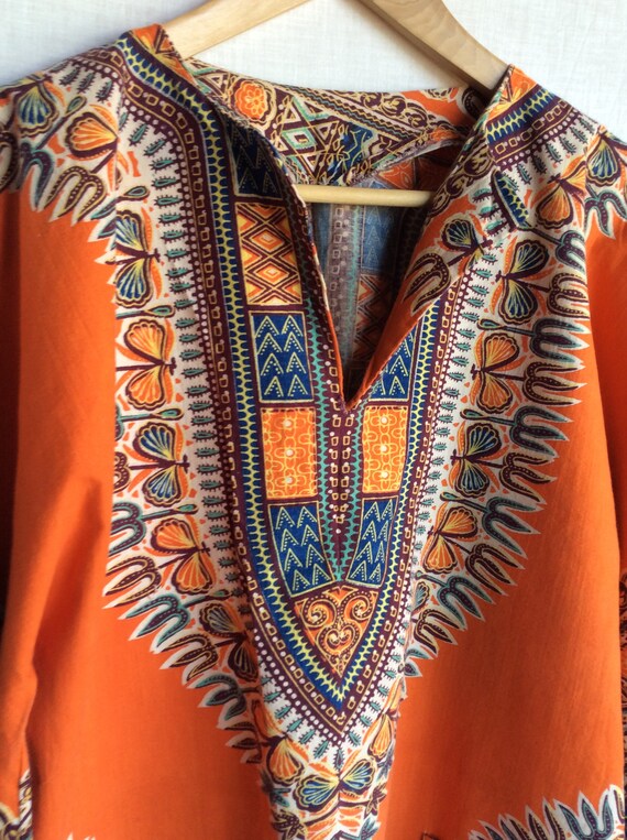 Vintage homemade hippie garb top blouse shirt boh… - image 3