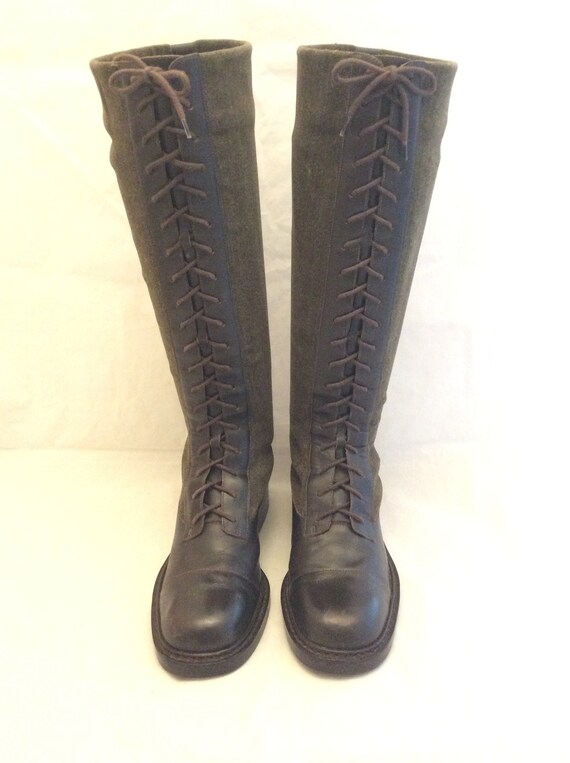 ralph lauren combat boots