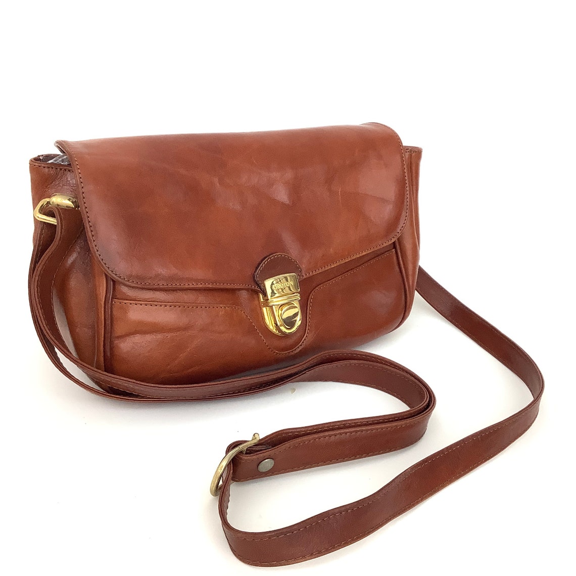 Oroton Australian Leather Bag Purse Vintage Designer Crossbody Etsy