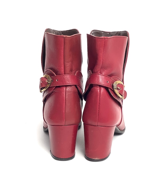 60s Mod Etienne Aigner ankle boots booties rare r… - image 5