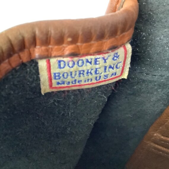 Vintage Dooney Bourke bag retro large shoulder bag - image 7