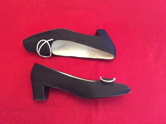 60s vintage Roger Vivier Pumps Heels Shoes block h