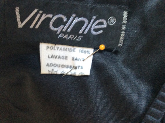 Virginie Paris 1980 micro pleated two piece skirt… - image 8