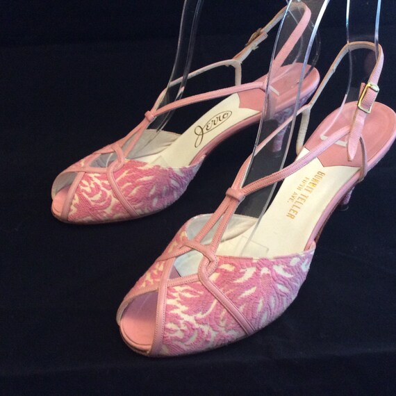 vintage pink heels