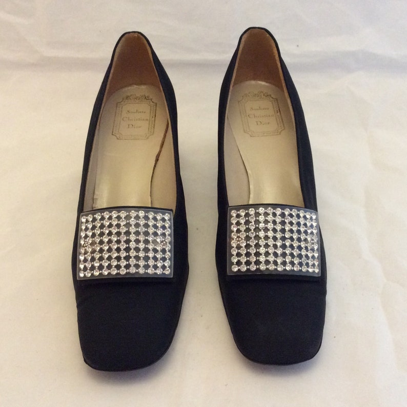 Vintage Christian Dior 70s 80s mod heels shoes pumps size 7 | Etsy