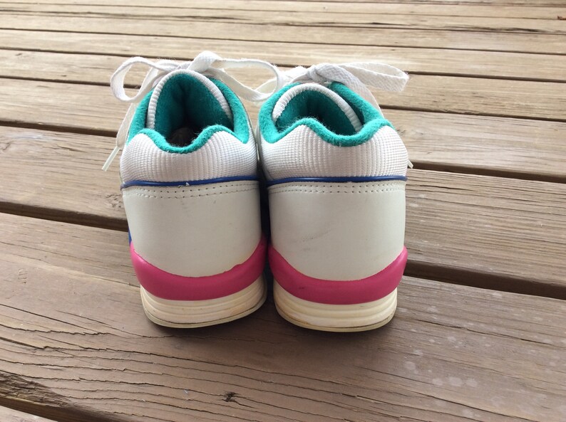 Vintage Brunswick bowling shoes 80s retro funky size 6.5