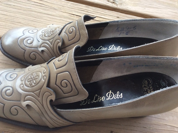 Loafers size 7.5 Vintage Deliso Debs de liso mod … - image 6