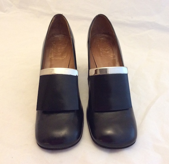 Vintage Christian Dior 60s mod heels shoes pumps s