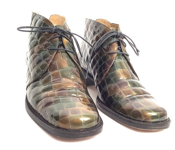 Fieramosca ankle boots rare unique vintage retro … - image 1