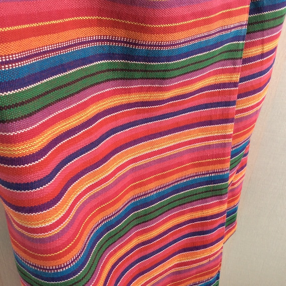 Serape skirt Sarape skirt vintage retro wrap split