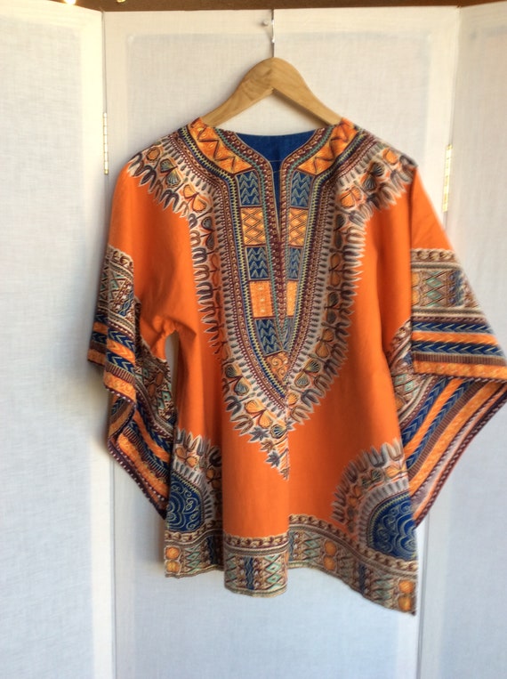 Vintage homemade hippie garb top blouse shirt boh… - image 5
