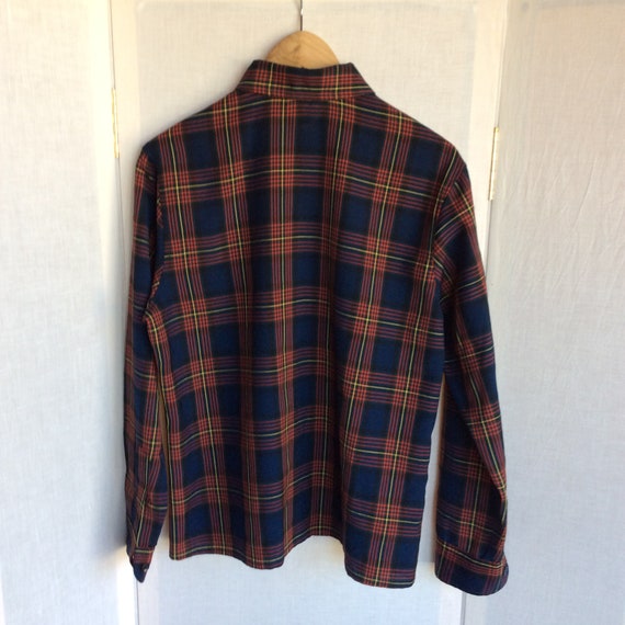 Vintage Pendleton two piece blouse top shirt kirt… - image 4