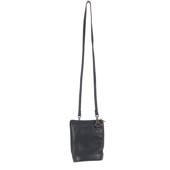 Cross body vintage hobo mini bucket leather bag - image 7