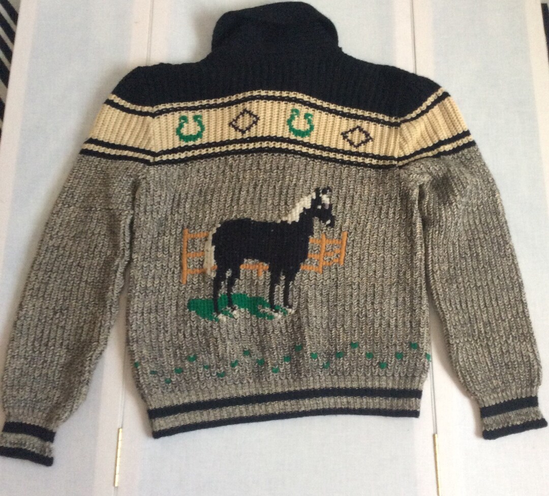 Mid Century Vintage Cowboy Horse 