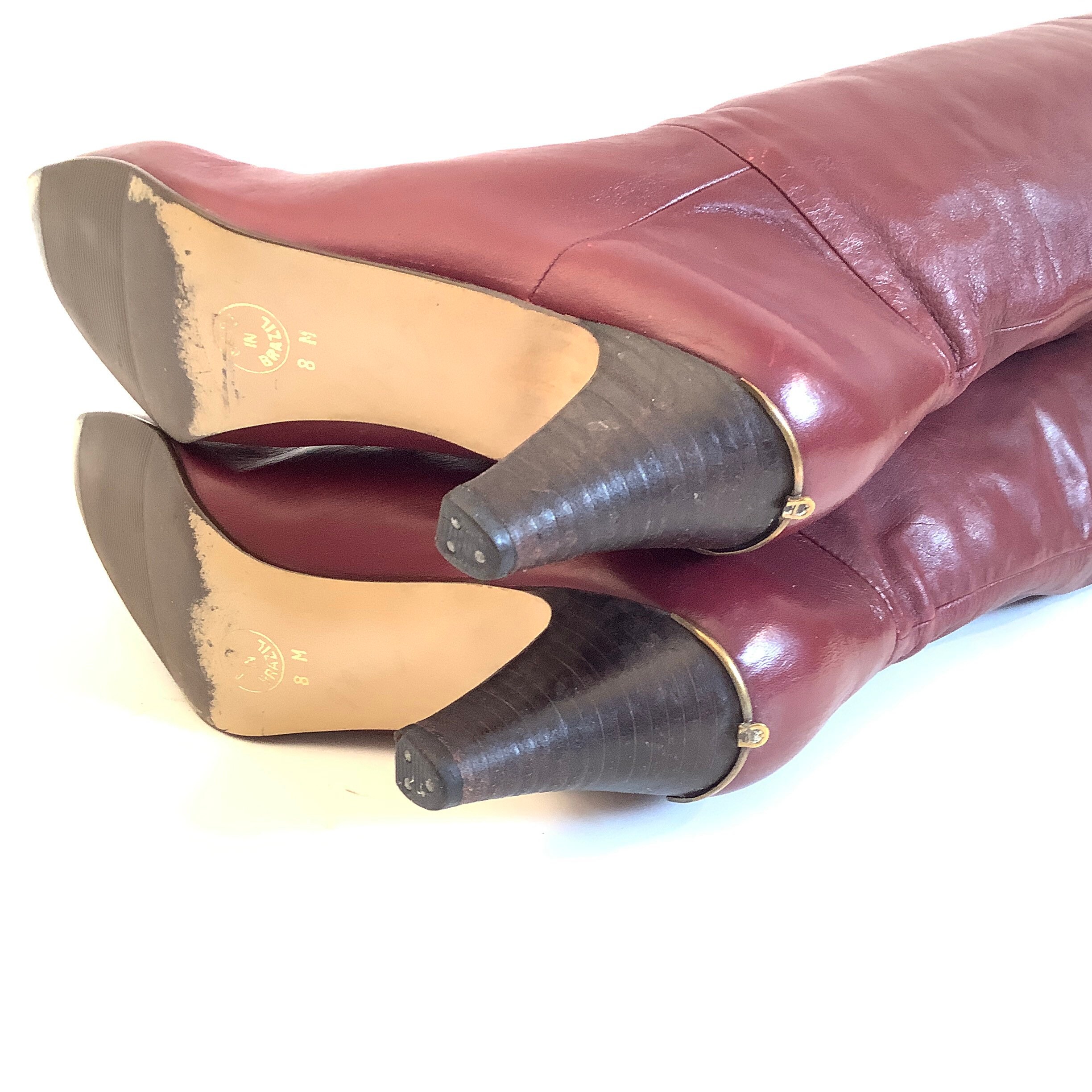 vintage aigner boots