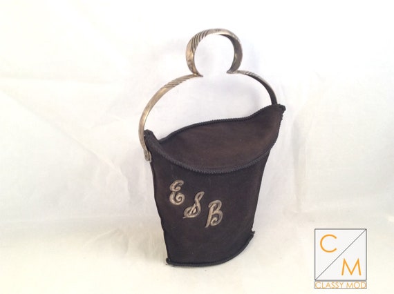925 Sterling silver top handle top handle bag pur… - image 1