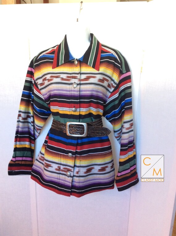 Serape blazer clearance