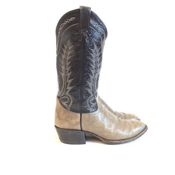 Tony Lama COWBOY BOOTS Leather Upper Leather Sole Size 7 Etsy UK
