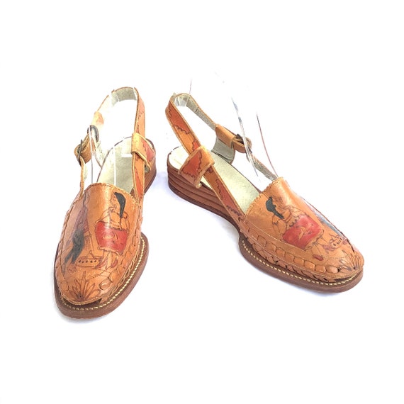 1930s 1940 sandalias huaraches sandalias raras sandalias | Etsy México