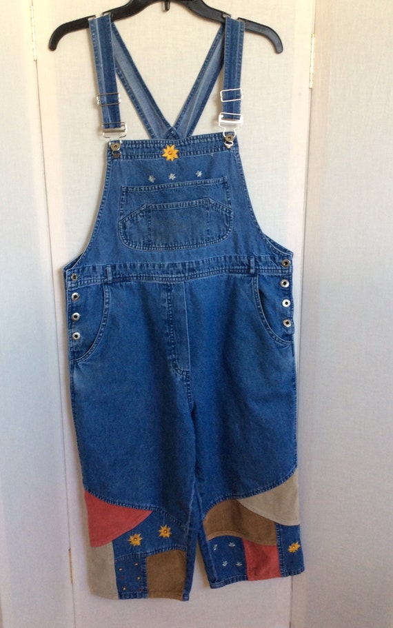70s overall hippie hippy patchwork 