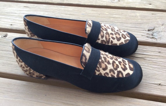 Vintage pony pelo zapatillas de sat n Paris tama o 10 40 EU