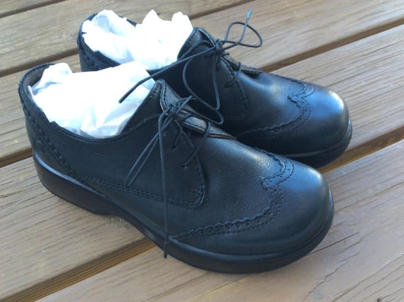 Vintage platform oxfords creepers funky shoes siz… - image 2