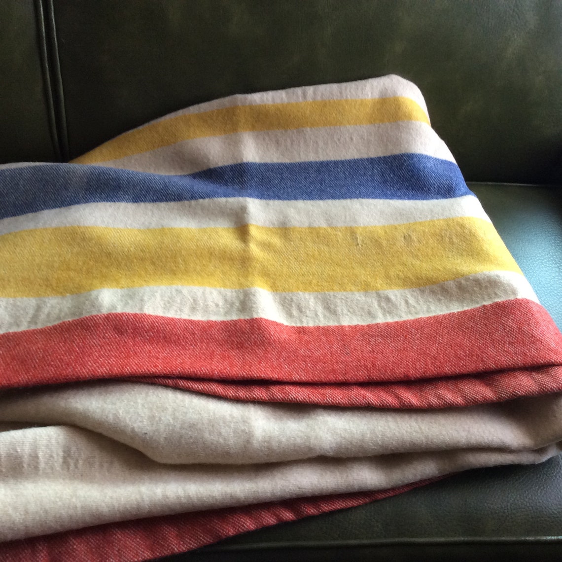 Old Southwest Cowboy Western Wool Blanket Decor Warm Throw Sofa Couch