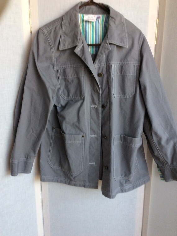 eddie bauer canvas jacket
