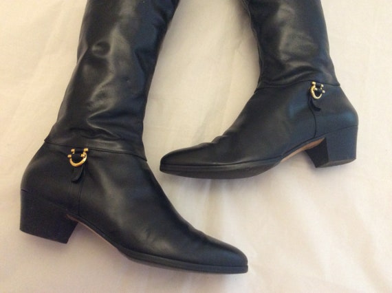 No autorizado Derivar Supermercado Salvatore Ferragamo botas de montar de cuero negro tamaño 7 | Etsy No autorizado Derivar Supermercado Salvatore Ferragamo botas de montar de cuero negro tamaño 7 | Etsy