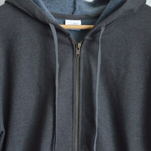 Adult Full Zip Hoodie,Hooded Sweatshirt,Heavy Blend Sweatshirt,Plain Zip Hoodie,Blank Zipper Color Hoodie,For Him,Xmas Gift,Winter Sweater image 2