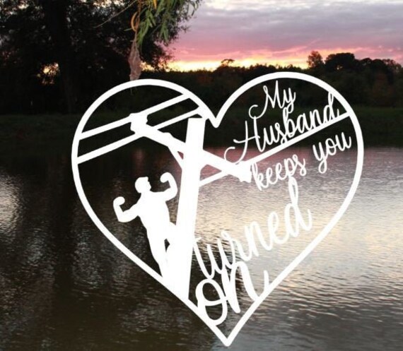 Coral linewife decal
