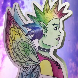 Punk Pixie (sticker)