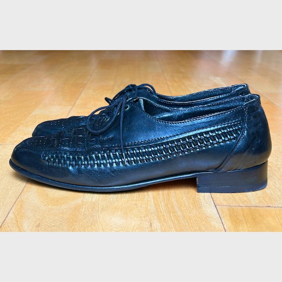 Italian Black Leather Men\'s Shoes 9 1/2 see box label mario bruni Products for Sale up to 90% Off Retail: Poshmark main image 3