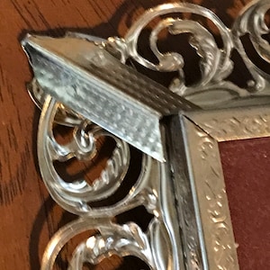 Vintage Ornate Gold Tone Metal Photo Frame 9.5 X 7.5 - Etsy