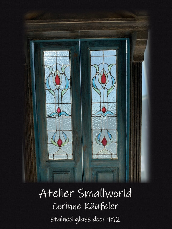 Stained Glass Door 112 Etsy