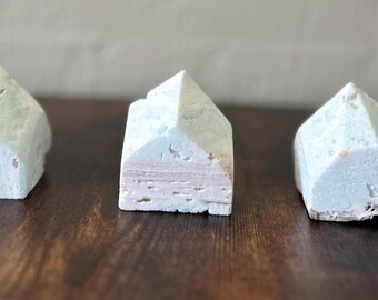 Blue Caribbean Calcite Polished Top