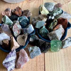 Make Your Own Rough Stone Mix | Many Different Crystals to Choose From | Metaphysical Crystals