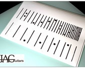 PDF Download to print decal pattern for Danelectro Lapsteel D007