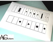 PDF Download to print decal pattern for Retroglide or Gretsch Lapsteel D006