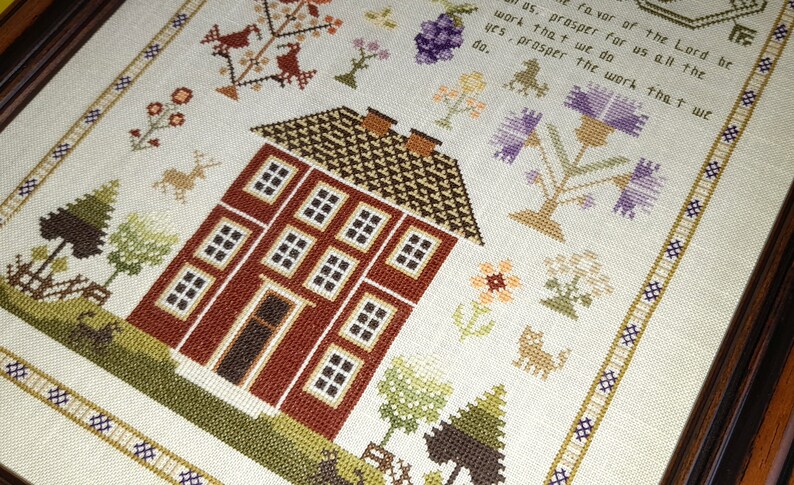 Cross Stitch Sampler Pattern Chart PDF, Samplers and Primitives ...