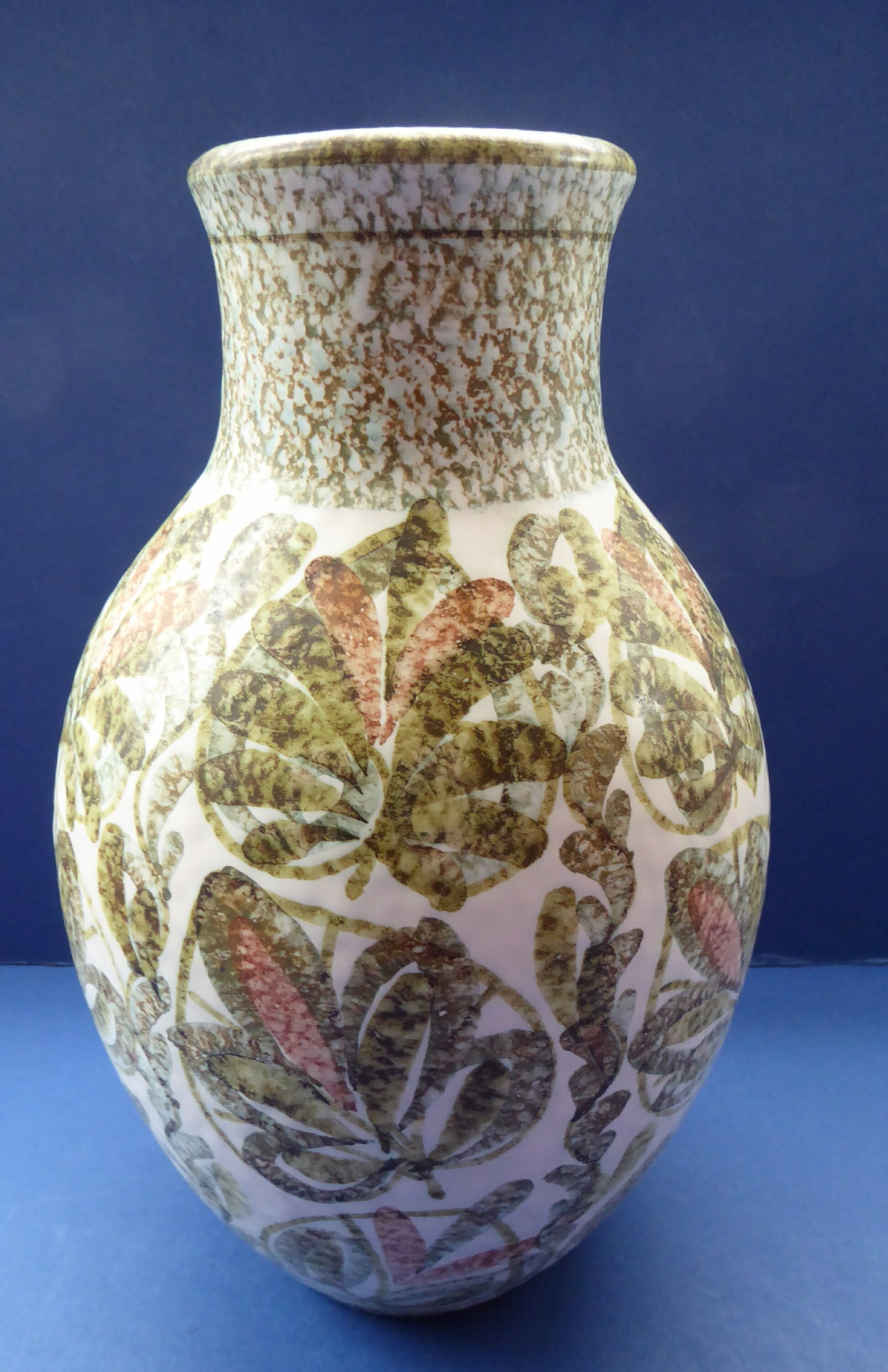 Vintage 1950s Denby Glyn Colledge Glyndbourne Vase Hand Painted