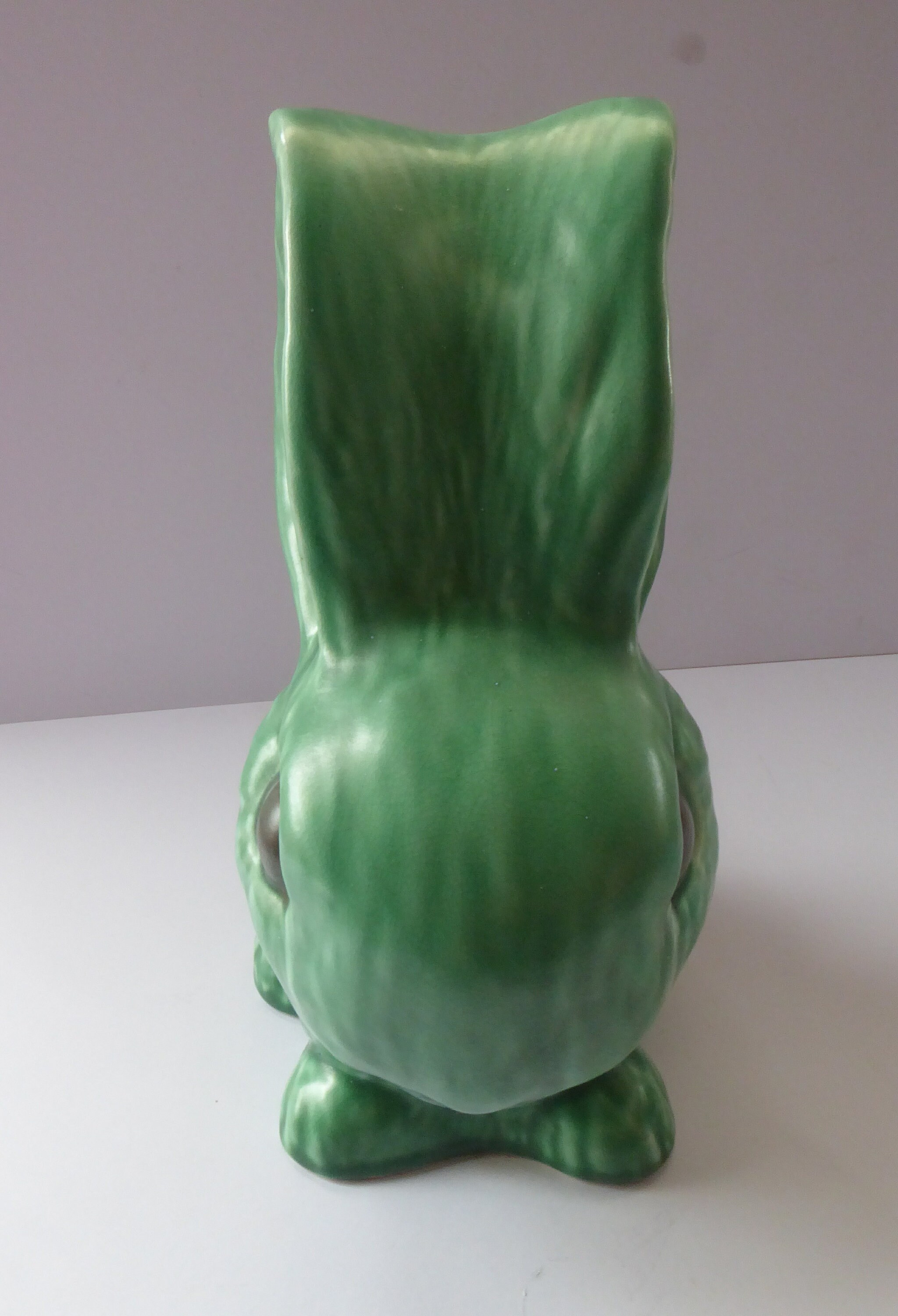 Largest 1930s Sylvac Snub Nose Bunny Rabbit 1028 Green Colour 10