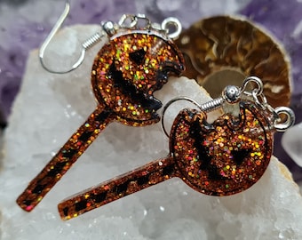 Pumpkin Lollipop Earrings (Collection. 1)