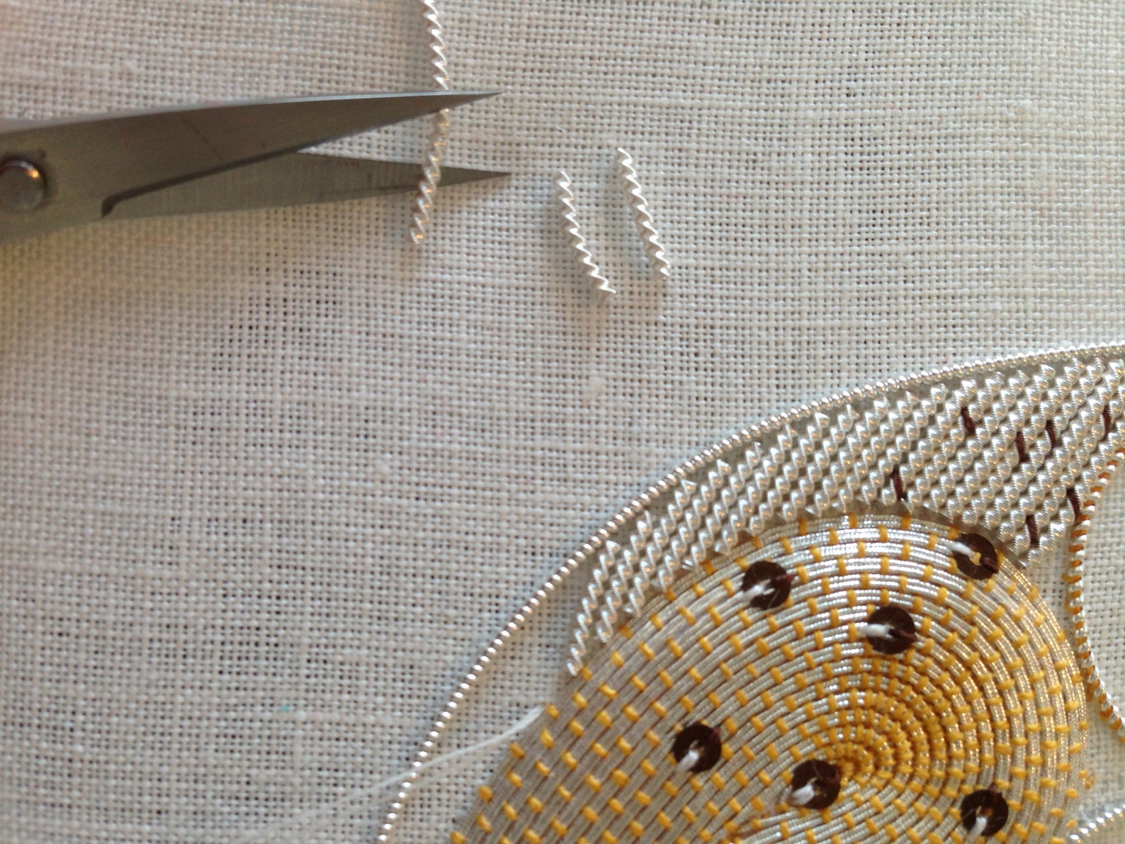 Metalwork Embroidery Barn Owl Kit Etsy