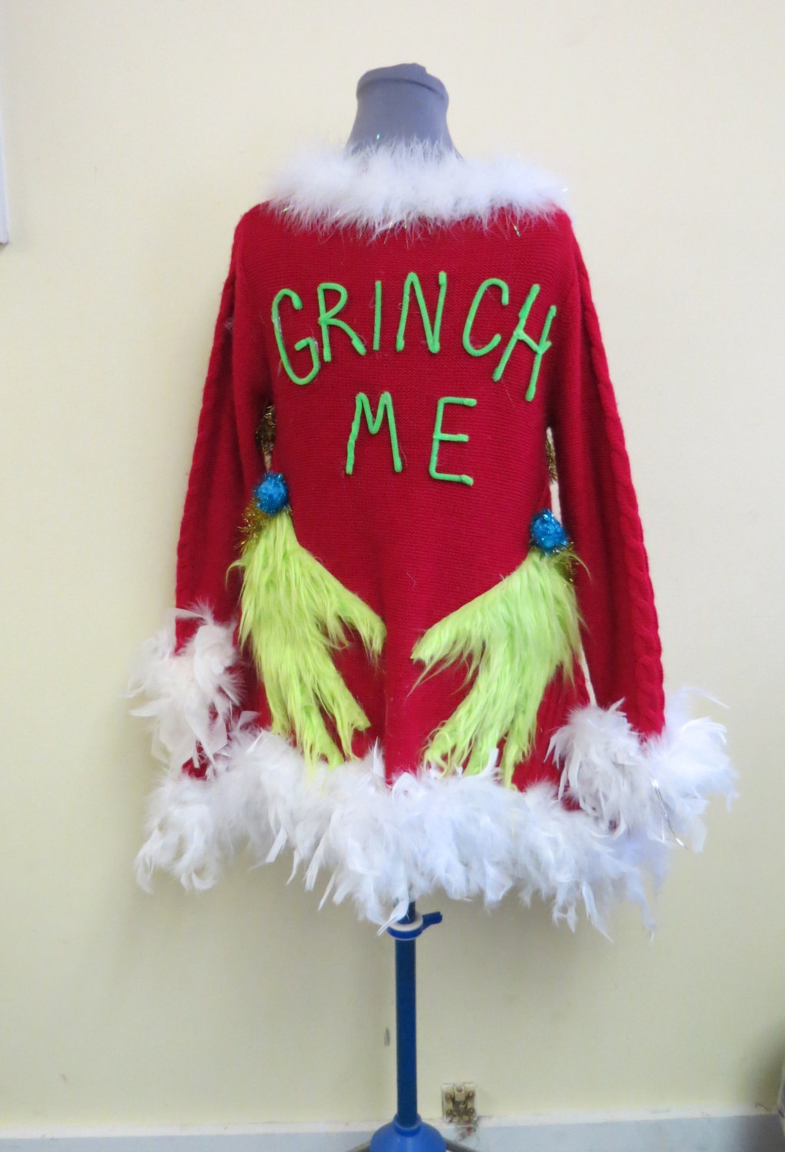 grinch sweater etsy