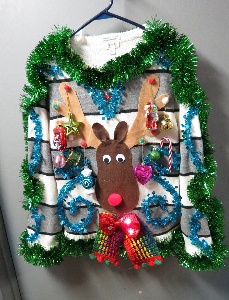Kids Tacky Christmas Sweater 