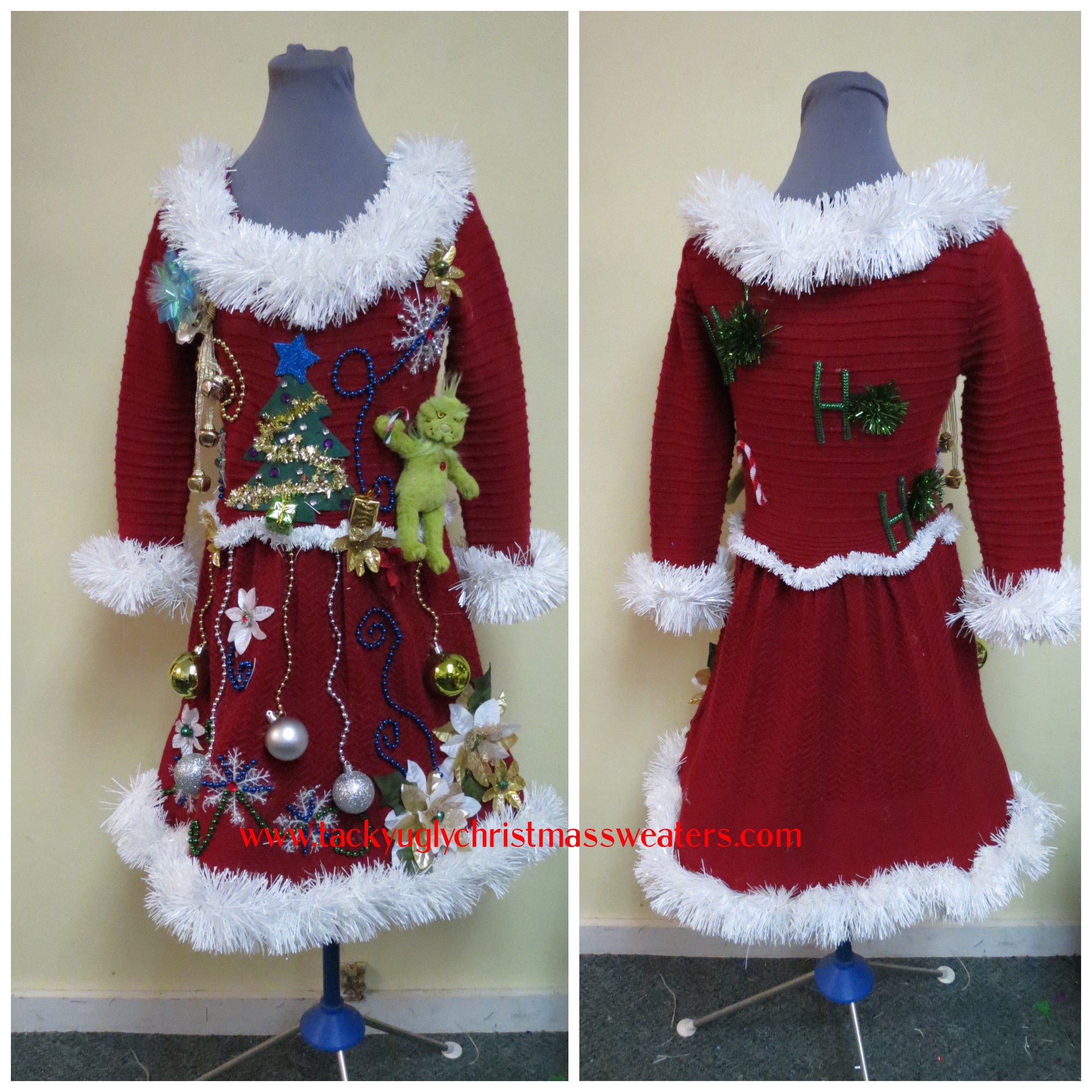 christmas dress tacky