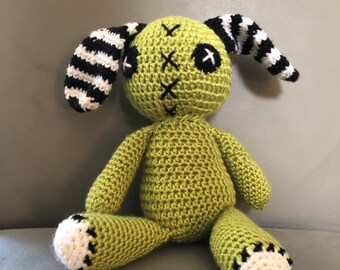 zombie bunny plush